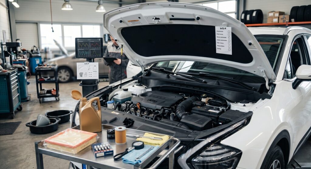 Kia Özel Servis 1.6 CRDi Dizel Motor DCT