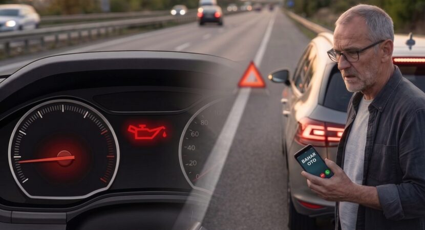 Rölantide Yanan Motor Yağ Lambası