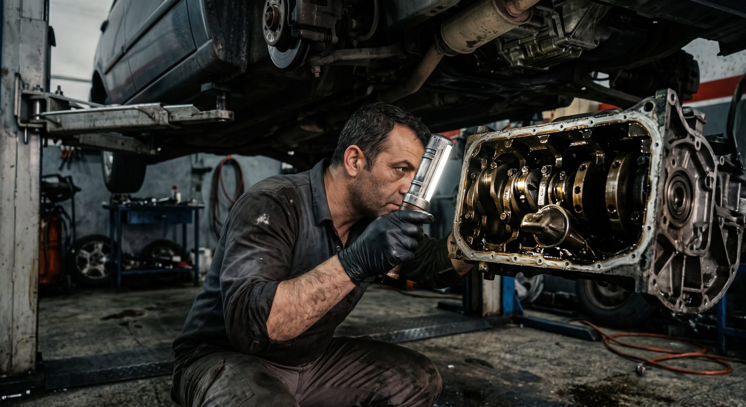 Hyundai Kia yağ eksiltme ve zincir sesi motor kontrolü